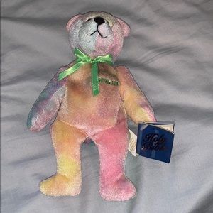 Rainbow Sheldon holy Bible beanie baby